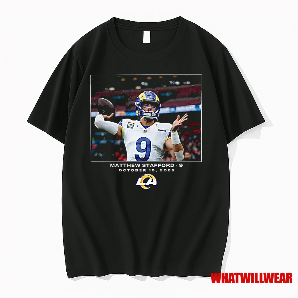 Matthew Stafford Los Angeles Rams Nfl Week 7 2025 Shirts