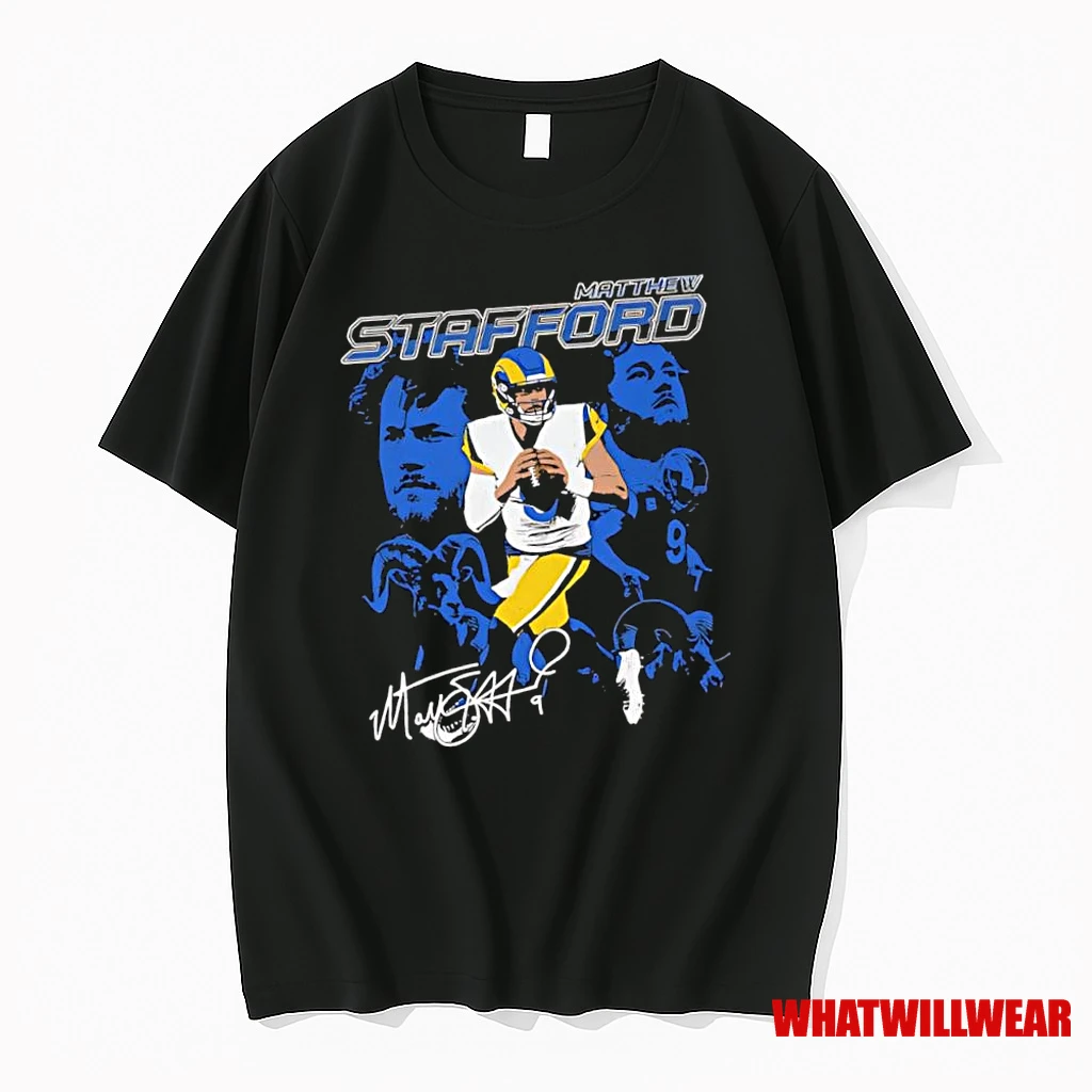 Matthew Stafford Los Angeles Rams Featuring Signature Shirts