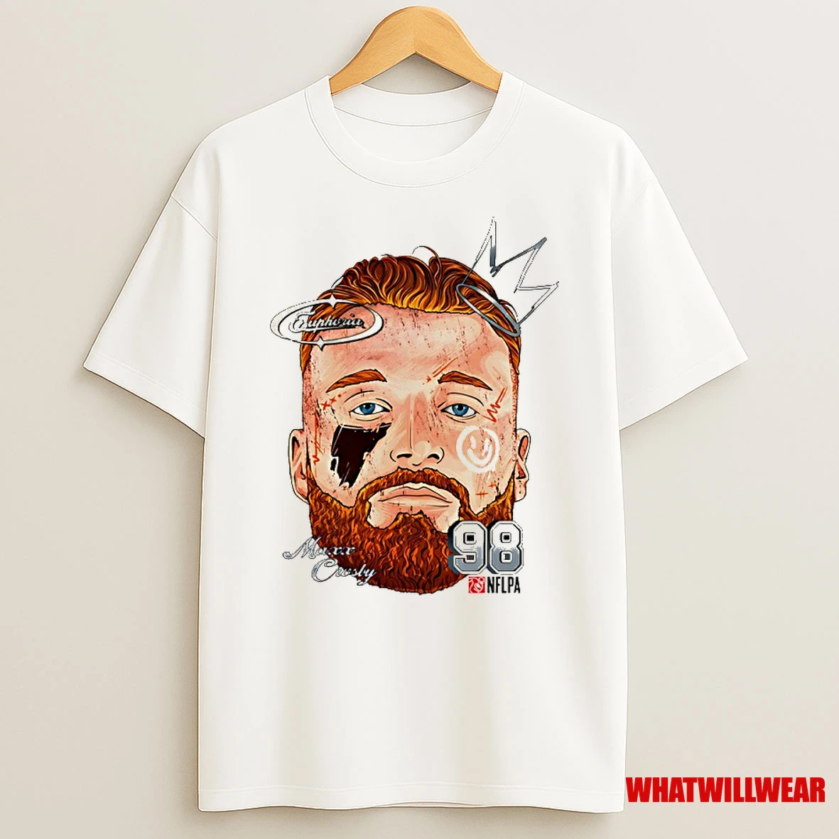Maxx Crosby 98 Las Vegas Raiders Big Head Comic Shirts