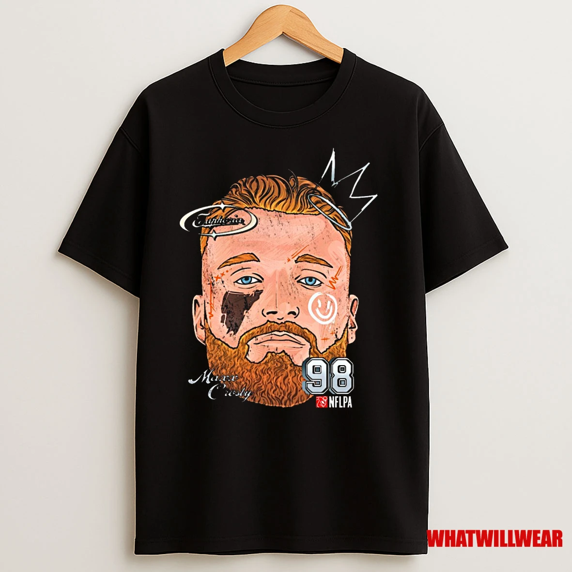Maxx Crosby Fat Head Las Vegas Raiders Nfl Planet Euphoria Artwork Shirts