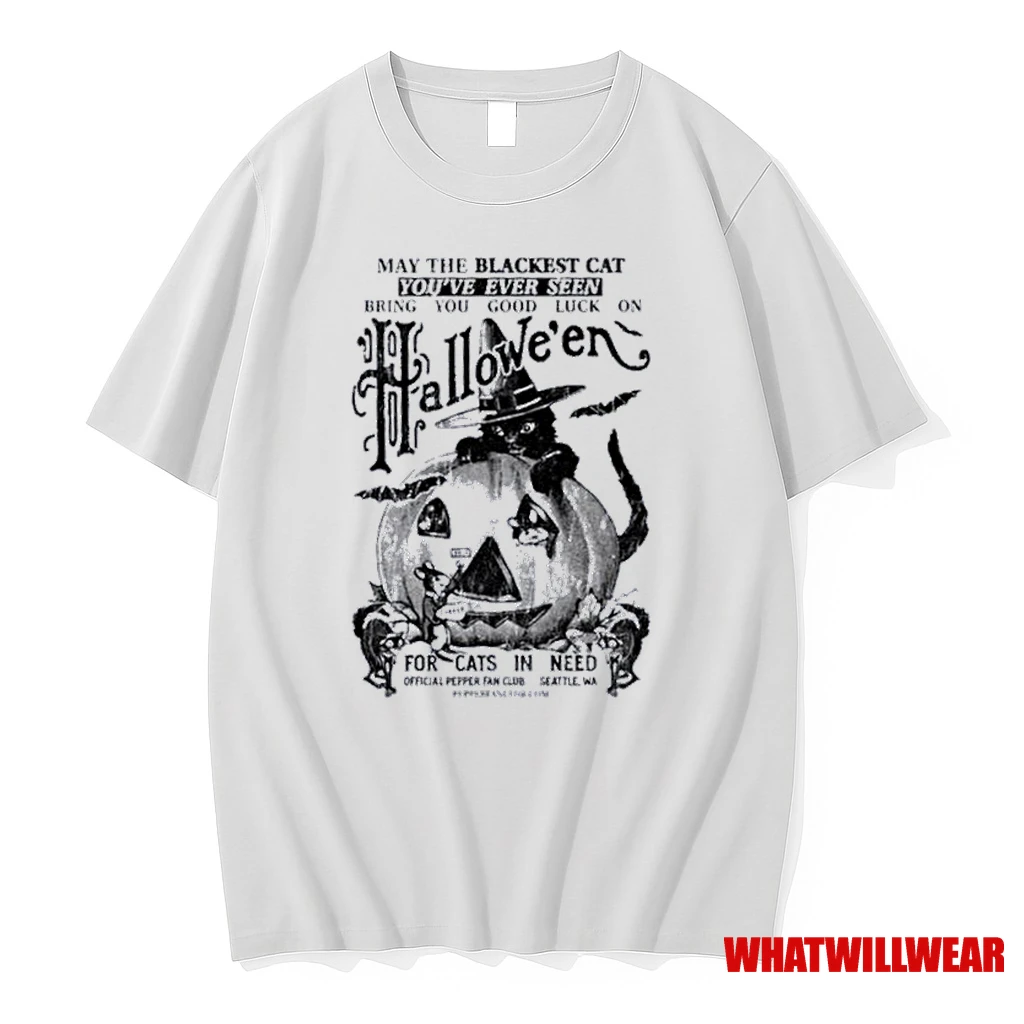 May The Blackest Cat Youre Ever Seen Bring You Good Luck On Halloween Shirts