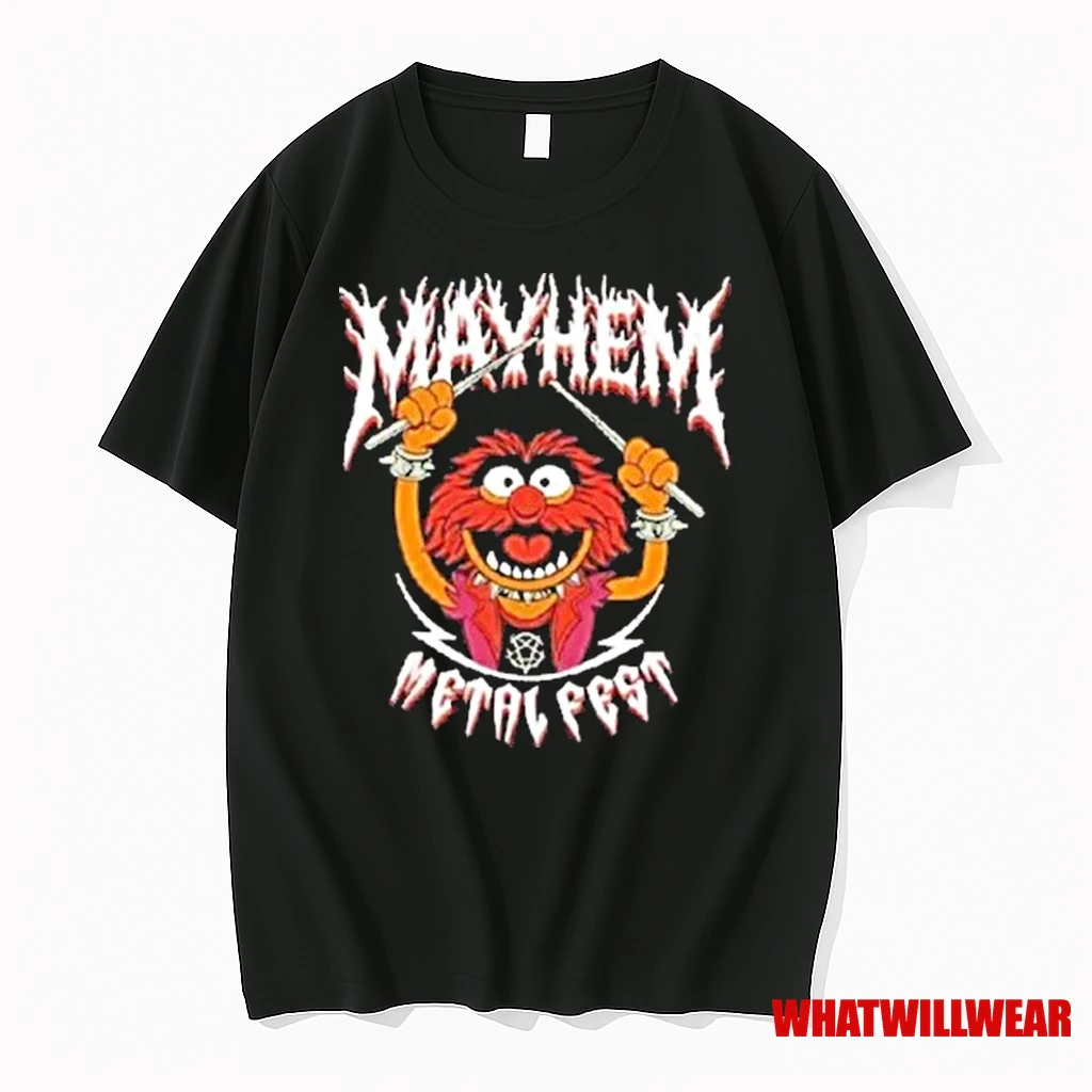Mayhem Metal Fest Character Animal From The Muppets Shirts