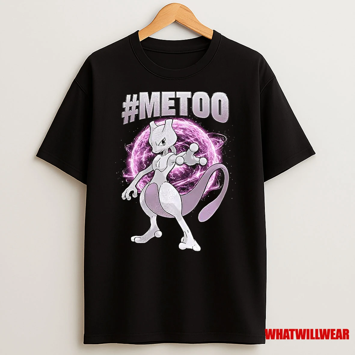 Metoo Mewtwo Pokemon Parody Shirts