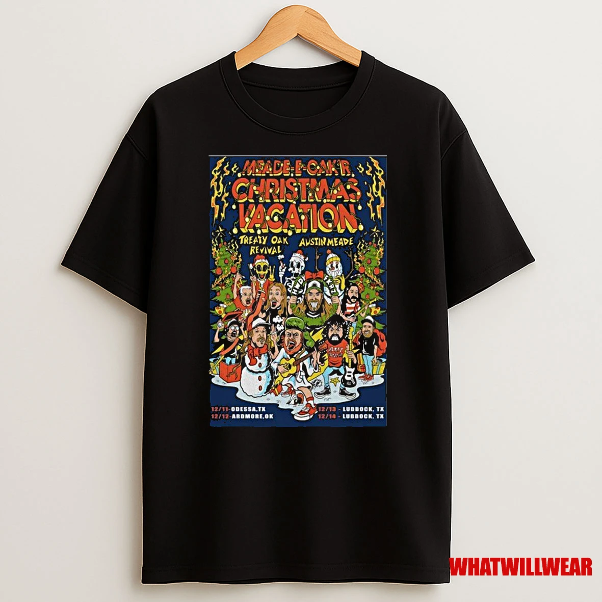 Meade E Oakr Christmas Vacation Dec 11 2025 Odessa Tx Shirts