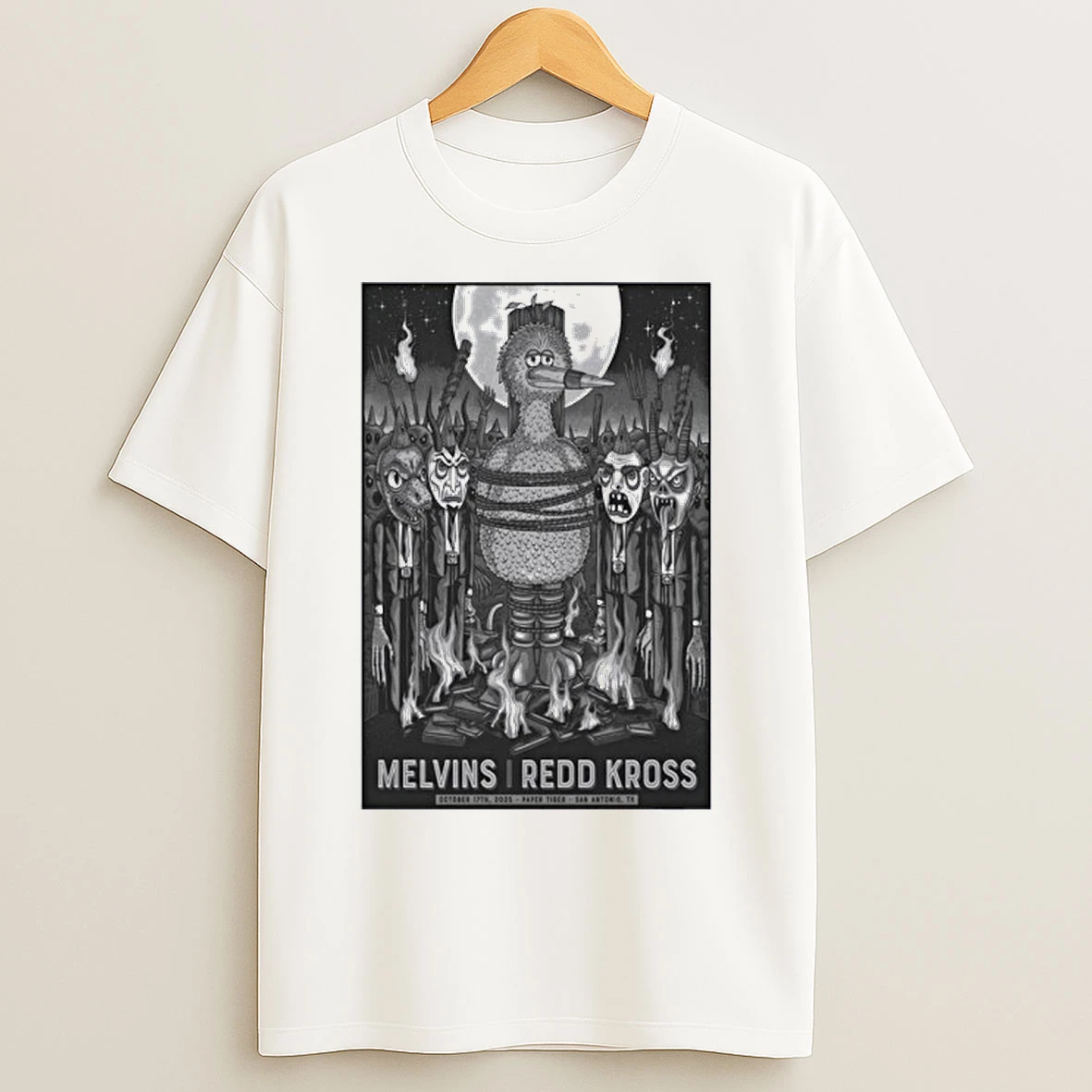 Melvins And Redd Kross 10 17 2025 San Antonio Tx T Shirts