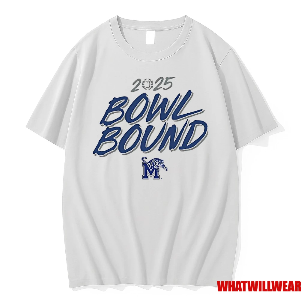 Memphis Tigers Football 2025 Bowl Bound Shirts