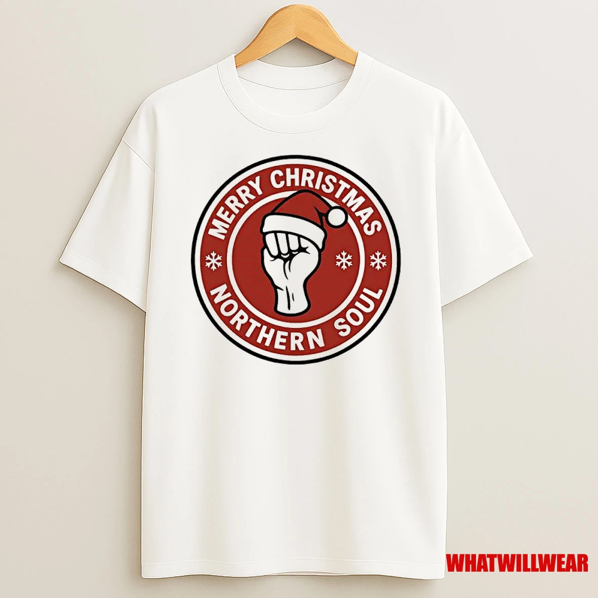 Merry Christmas Northern Soul Logo Shirts