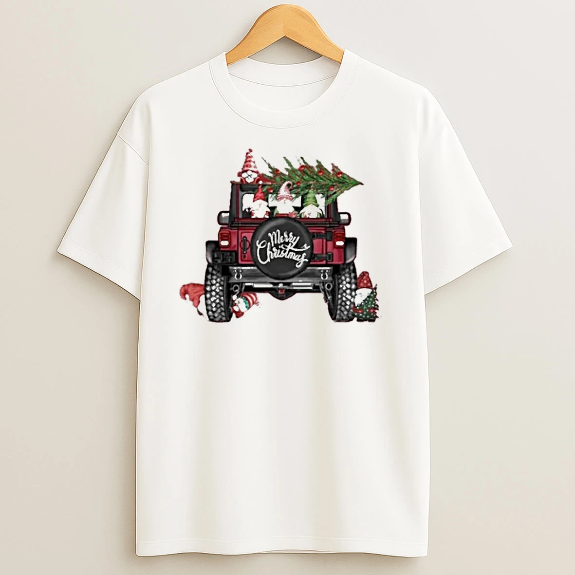 Merry Christmas Tree Jp Crew Truck T Shirts