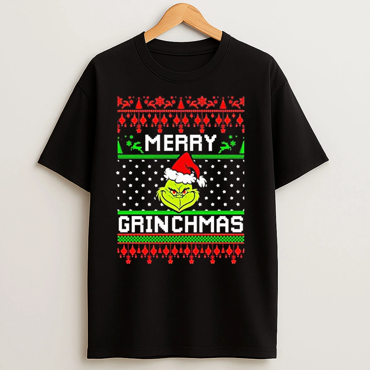 Merry Grinchmas Christmas T Shirts