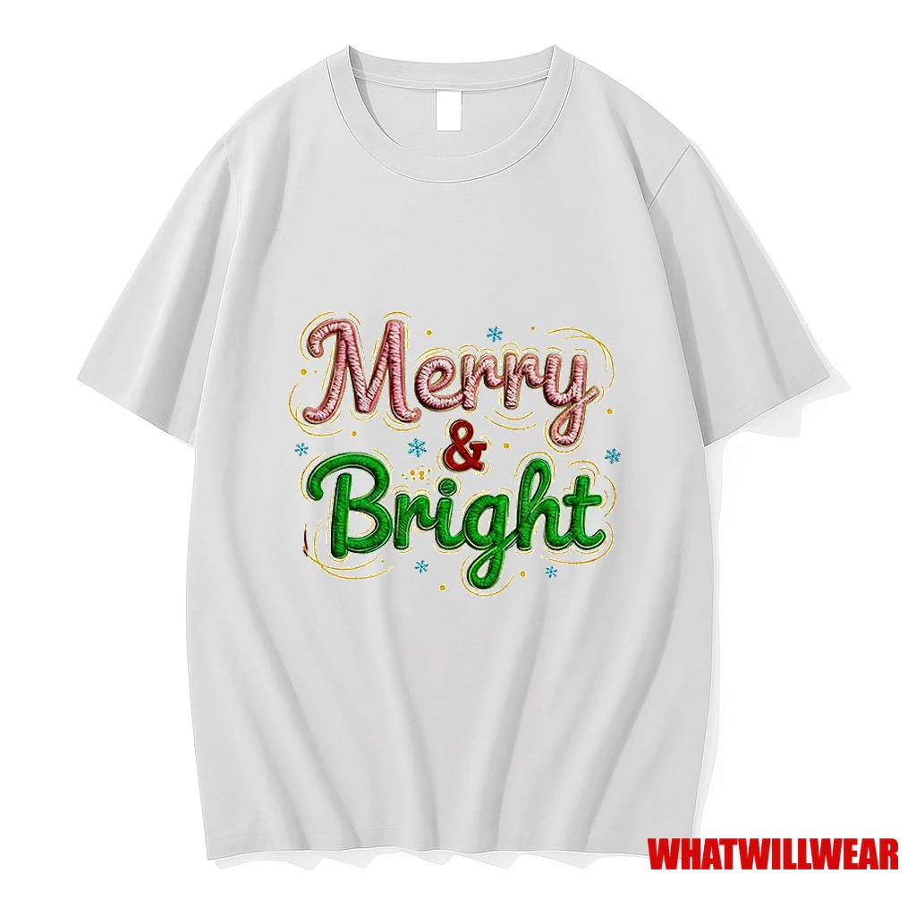 Merry And Bright Preppy Christmas 2025 Shirts