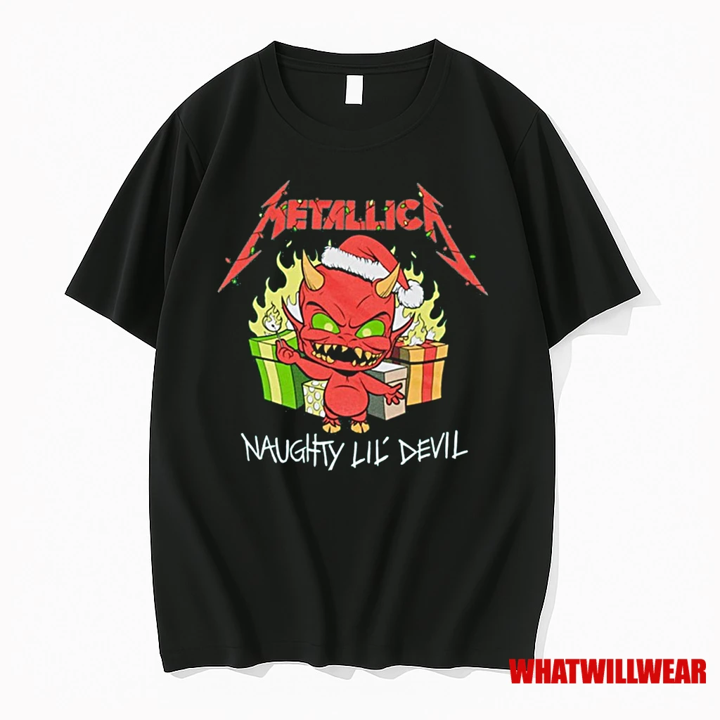 Metallica Naughty Lil Devil Holiday 2025 Christmas Shirts