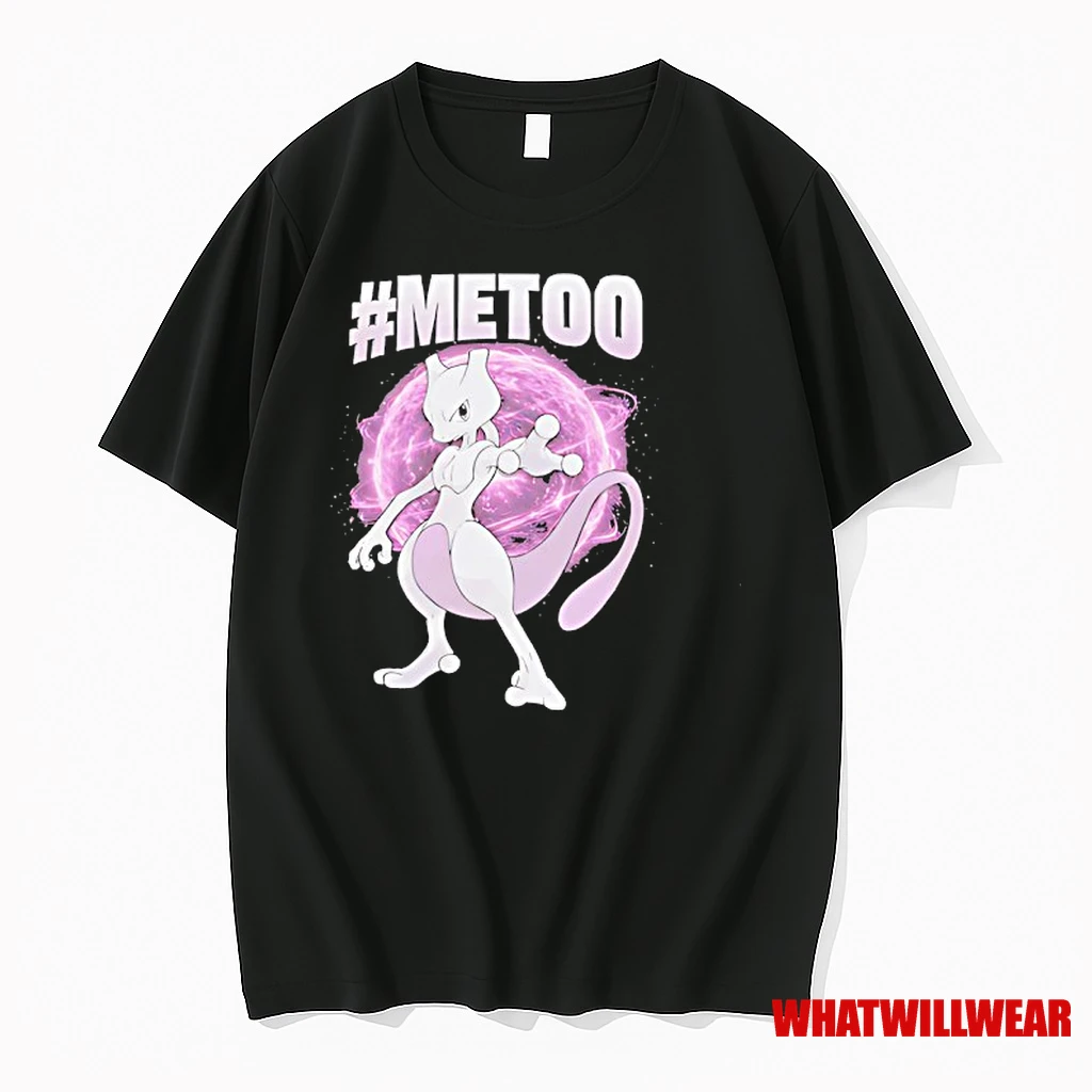 Mewtwo Metoo Pokemon Shirts