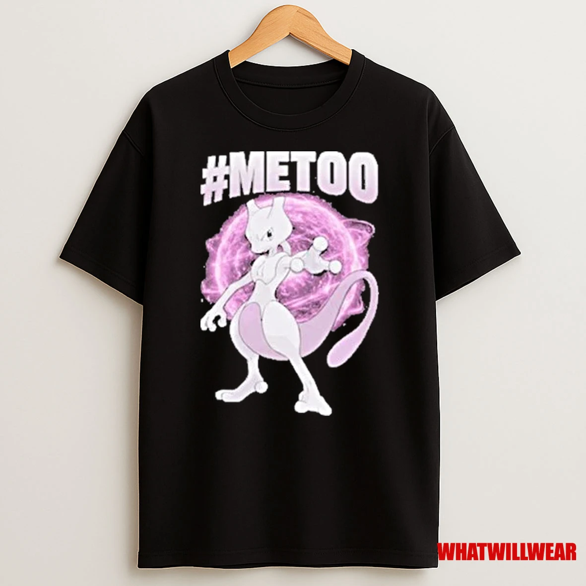 Mewtwo Pokemon Metoo 2025 Shirts