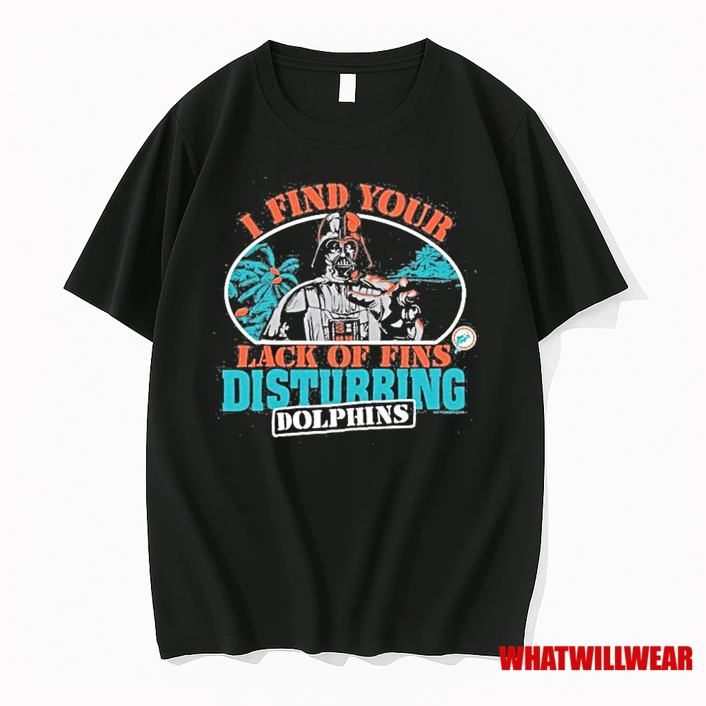 Miami Dolphins Star Wars X Nfl Tri Blend Shirts