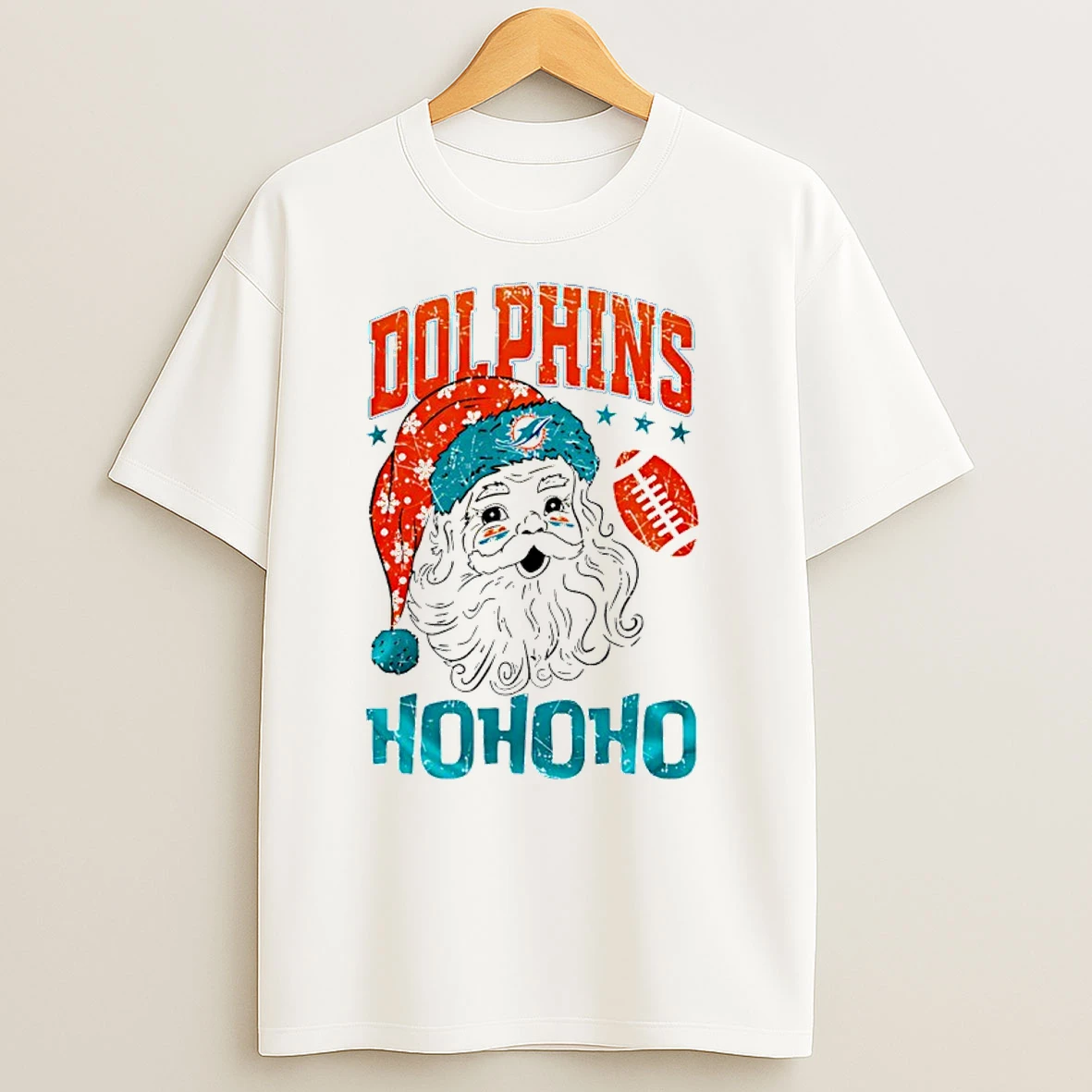 Miami Dolphins X Santa Claus Nfl Merry Christmas T Shirts