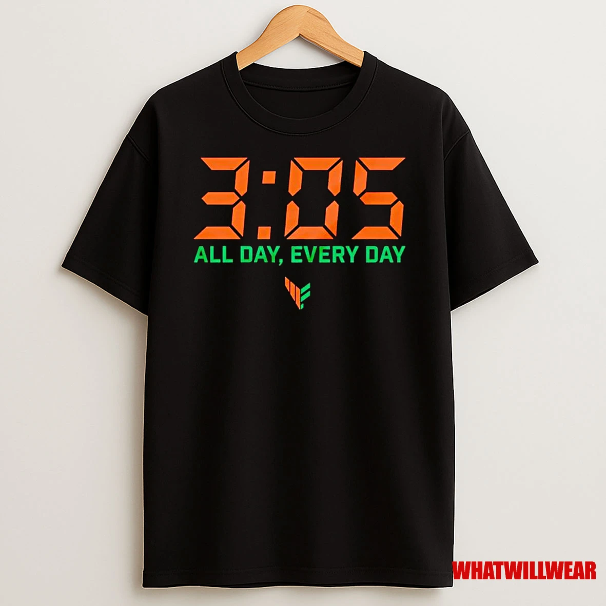 Miami Hurricanes 3 05 All Day Every Day Ornaments Shirts