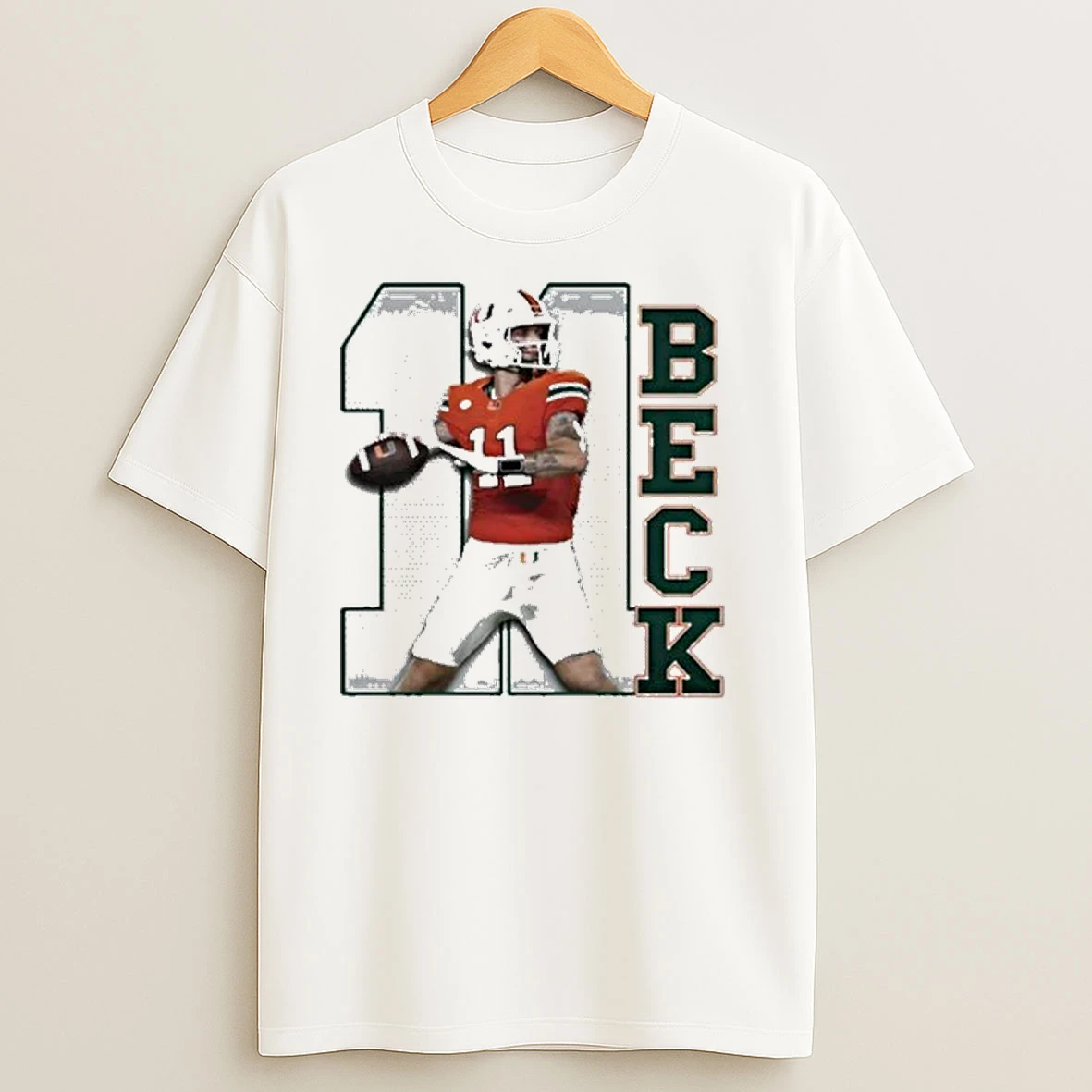 Miami Hurricanes Beck 11 2025 Shirts