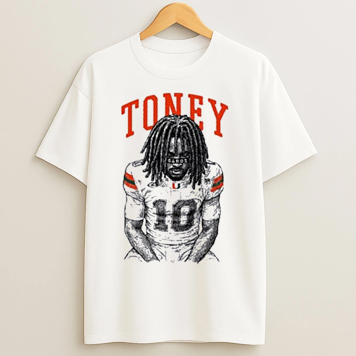 Miami Hurricanes Gabos Malachi Toney T Shirts