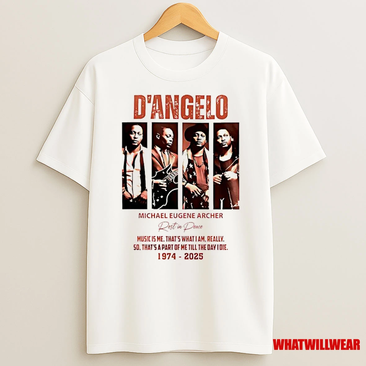 Michael Eugene Archer Legendary Rb Singer Dangelo Rest In Peace Shirts