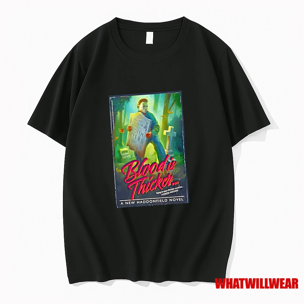Michael Myers Blood Is Thicker A New Haddonfield Novel Tour Shirts