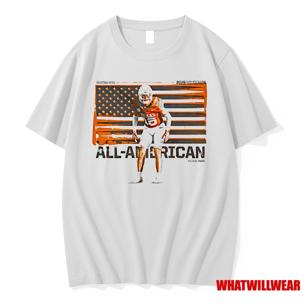 Michael Taaffe Texas Longhorns All American 2025 Midseason Shirts