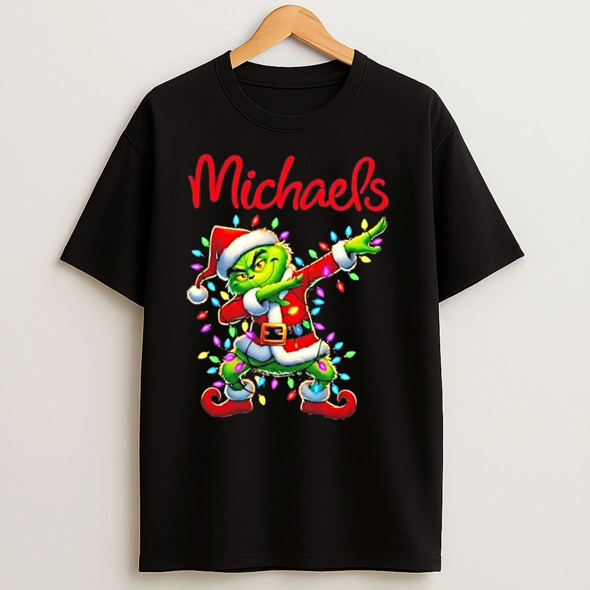 Michaels Grinch Dabbing Merry Christmas T Shirts