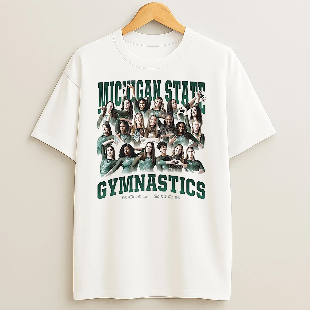 Michigan State Spartans Womens Gymnastics 2026 T Shirts