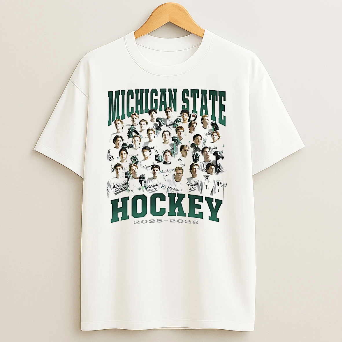 Michigan State Spartans Hockey 2026 T Shirts