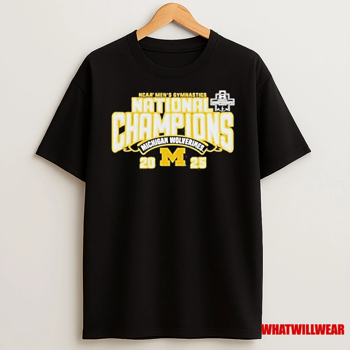 Michigan Wolverines 2025 Ncaa Mens Gymnastics National Champions Shirts
