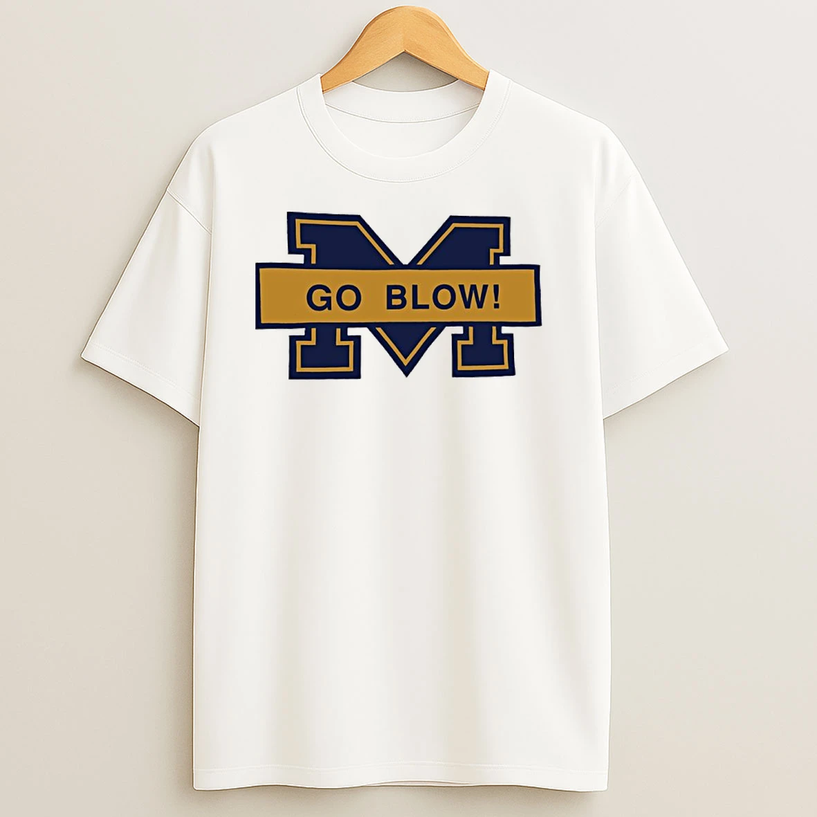 Michigan Wolverines Go Blow T Shirts