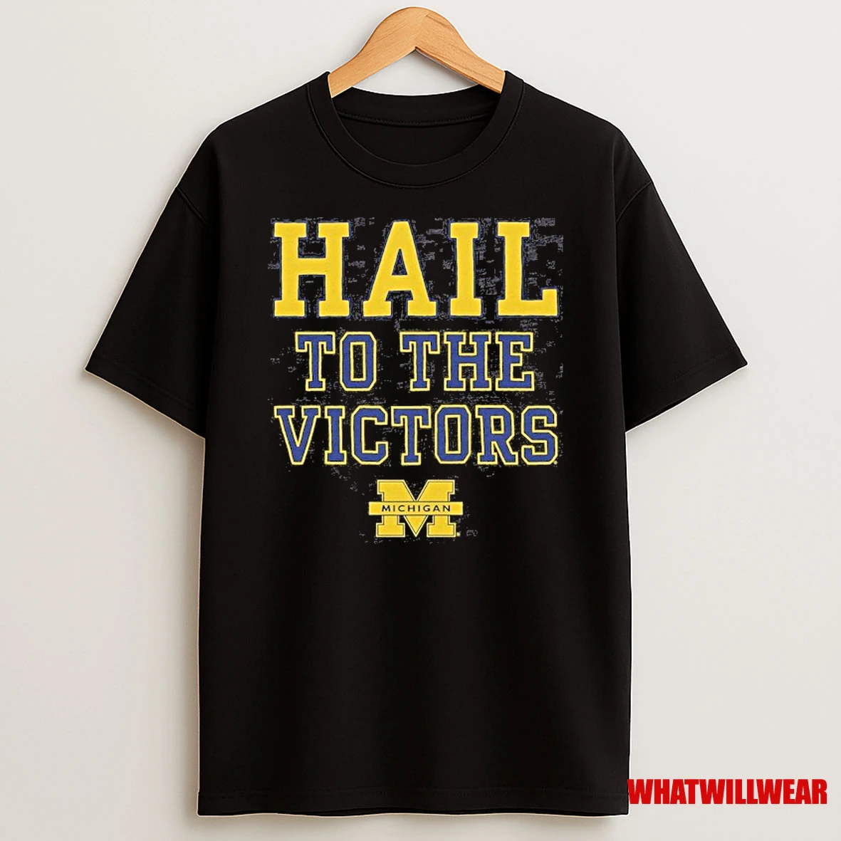 Michigan Wolverines Hail To The Victors Shirts
