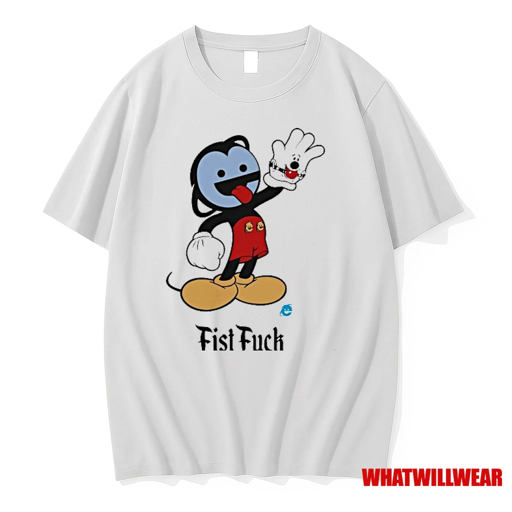 Mickey Mouse Dustrial Fisticuffs Fist Fuck Shirts