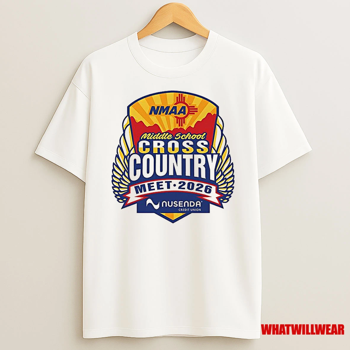 Middle School Cross Country Meet 2026 Logo Shirts