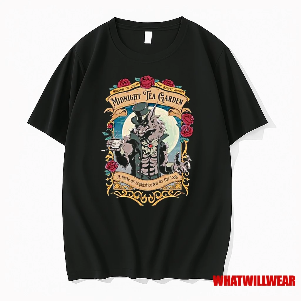 Midnight Tea Garden A Taste As Sophisticated As The Look Ornaments Shirts