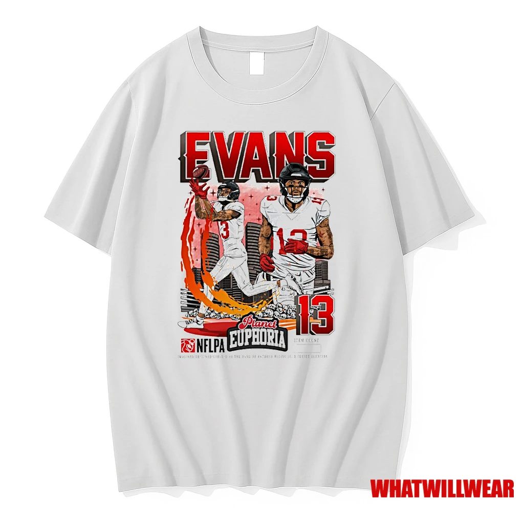 Mike Evans V2 Tampa Bay Buccaneers Nfl Planet Euphoria Art Shirts