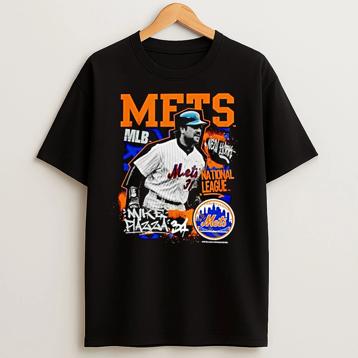 Mike Piazza New York Mets Mlb Star Moment Ornaments T Shirts