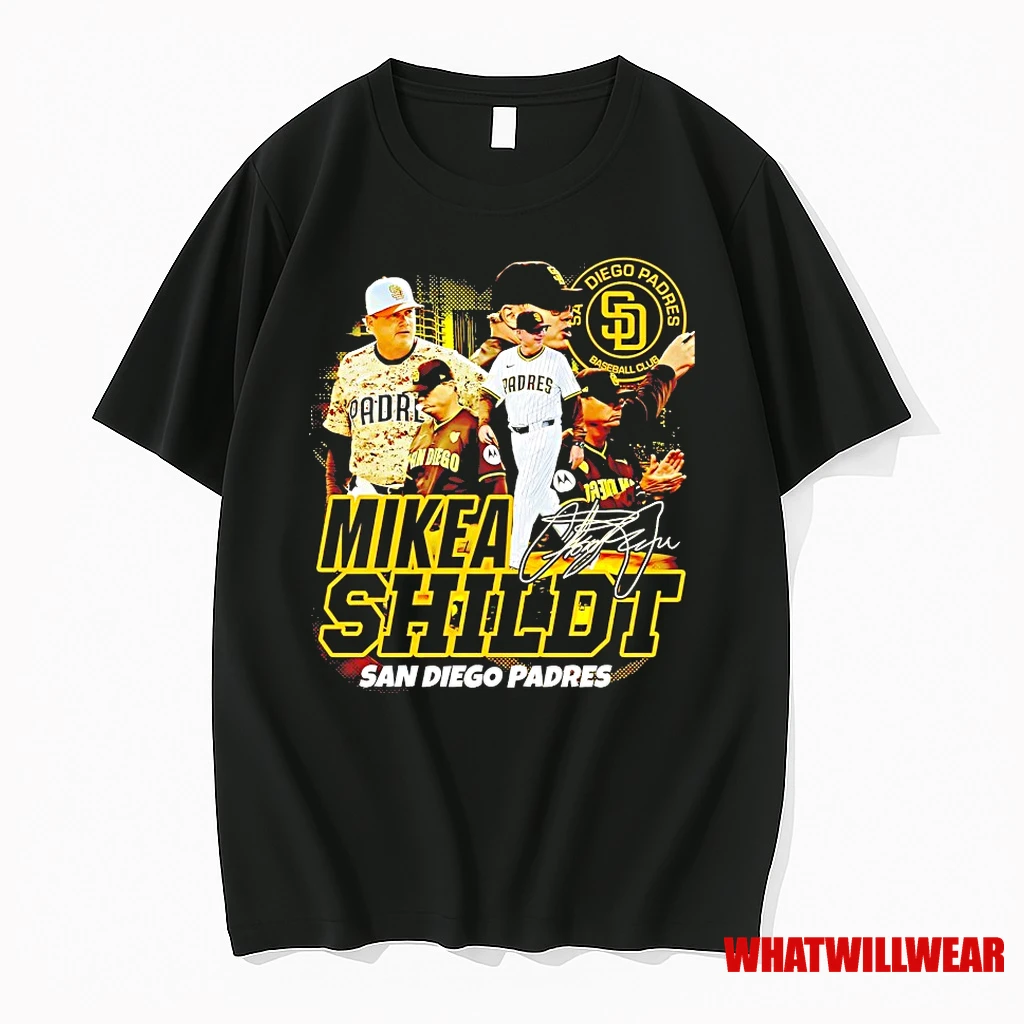 Mike Shildt San Diego Padres Major League Baseball Signature Shirts