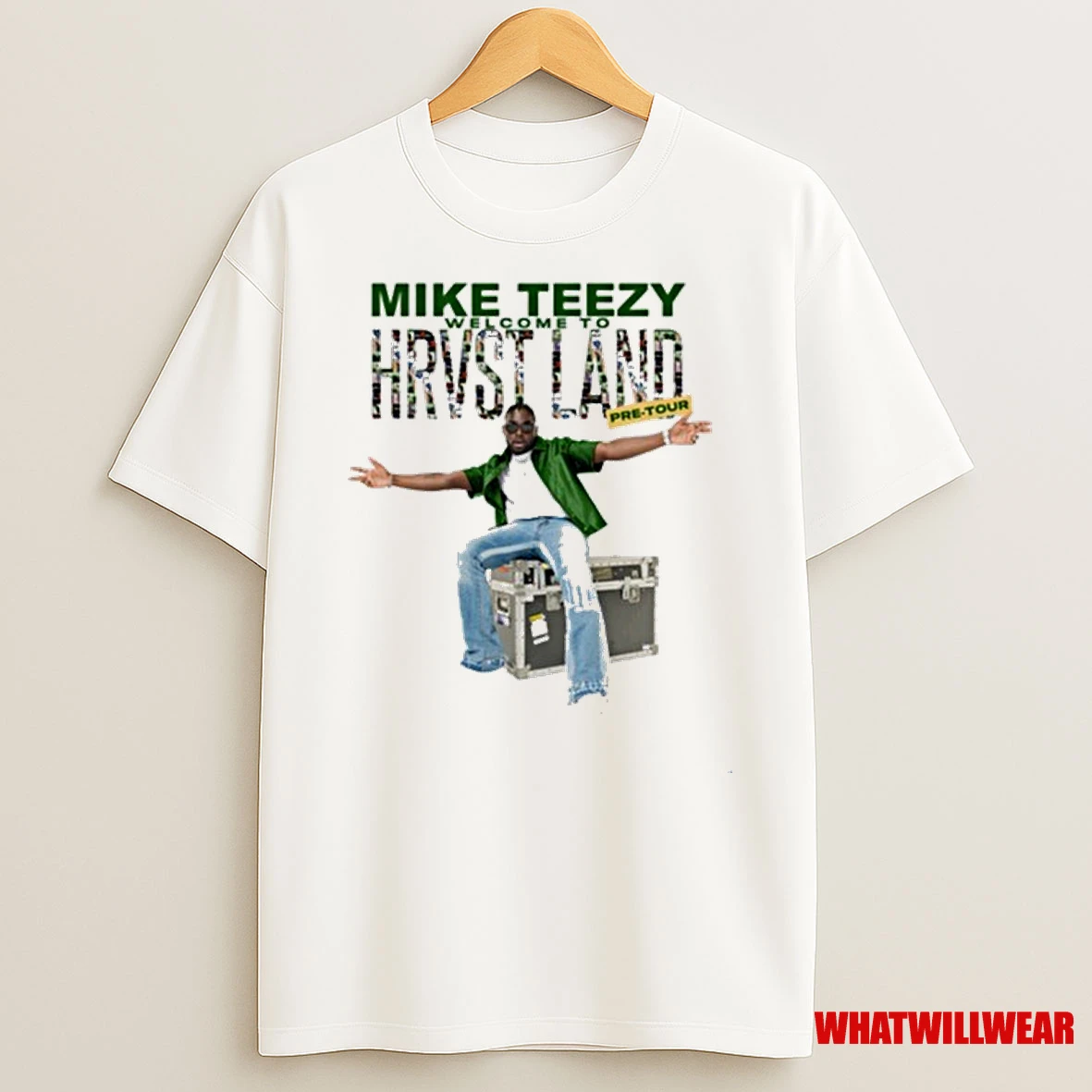 Mike Teezy Welcome To Hrvstland Pre Tour 2025 Shirts