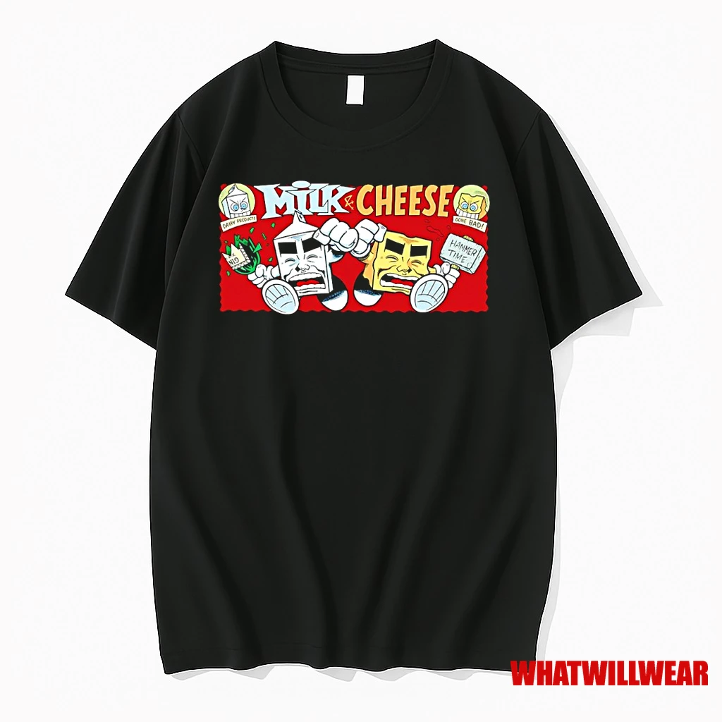 Milk And Cheese Dairy Products Gone Bad Shirts