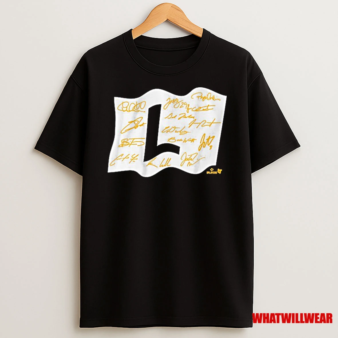 Milwaukee Baseball Fly The L Flag Signatures Shirts