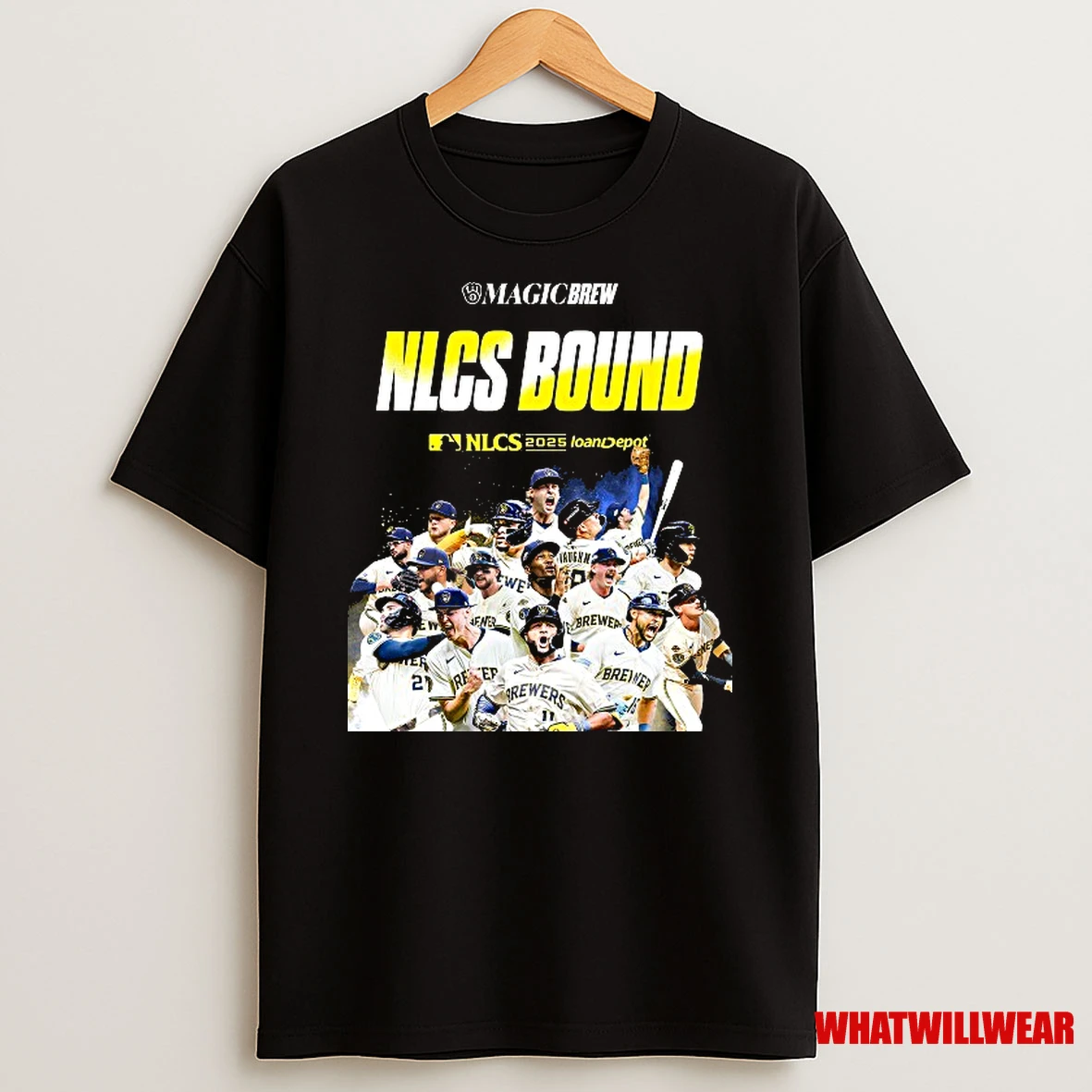 Milwaukee Brewers 2025 Nlcs Bound Shirts