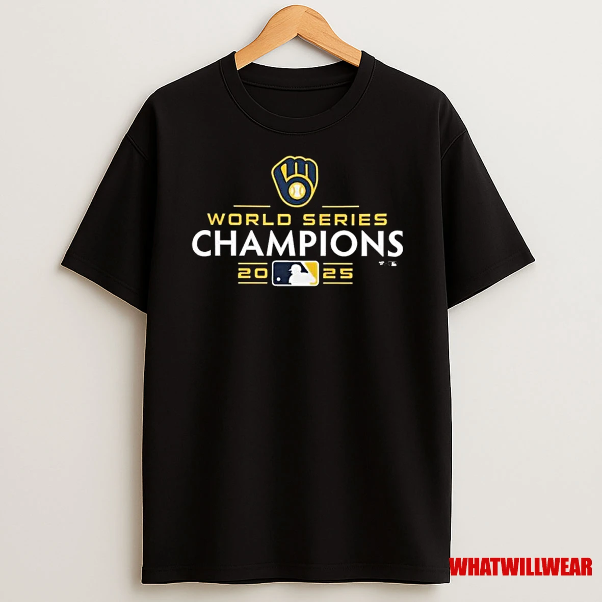 Milwaukee Brewers 2025 World Series Victory Celebration Shirts