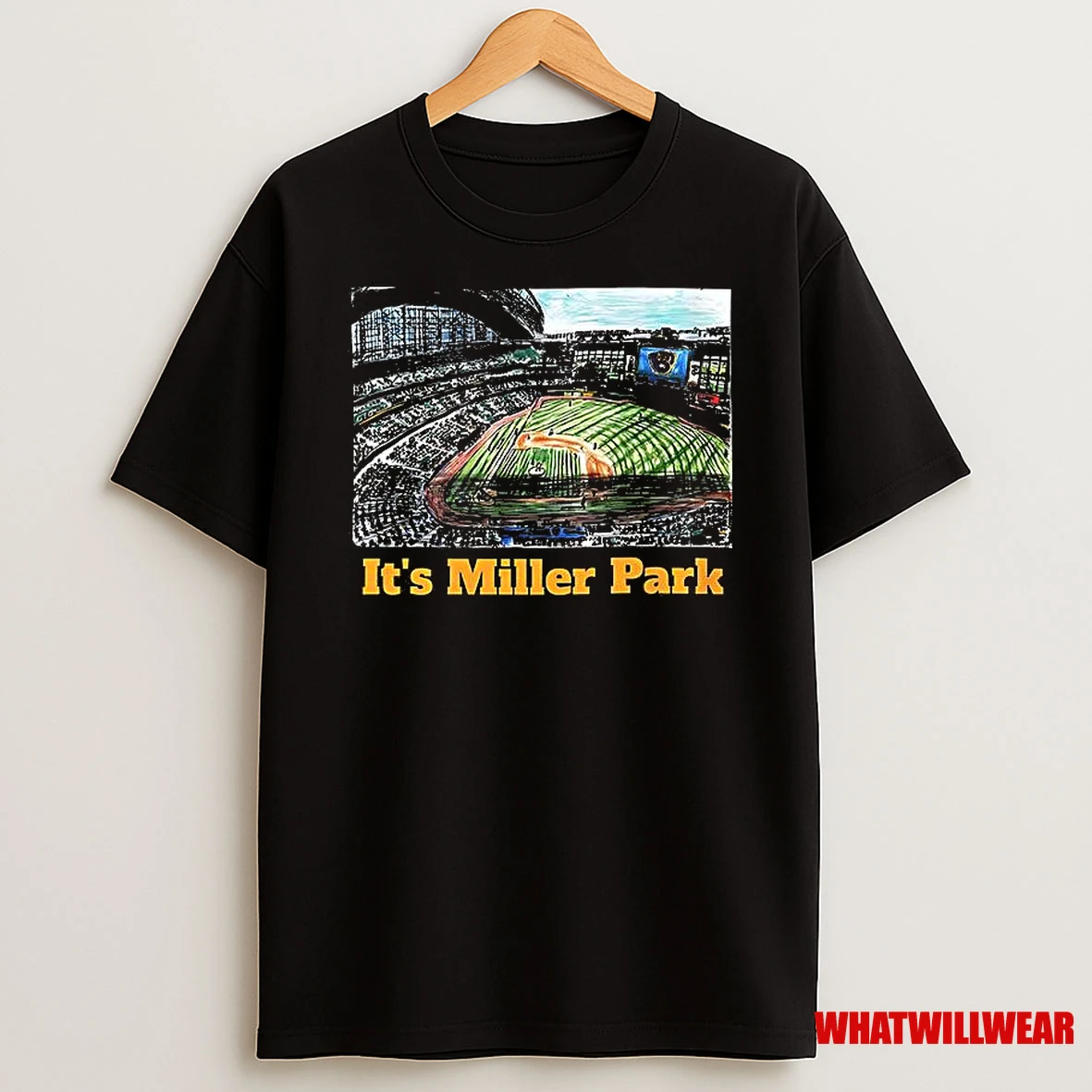 Milwaukee Brewers Its Miller Park Mlb Stadium Shirts