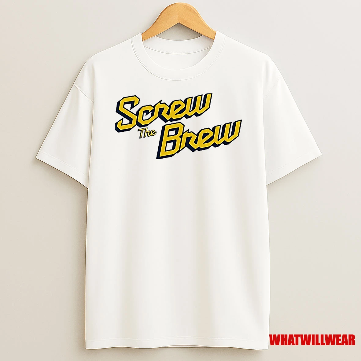 Milwaukee Brewers Screw The Brew Shirts