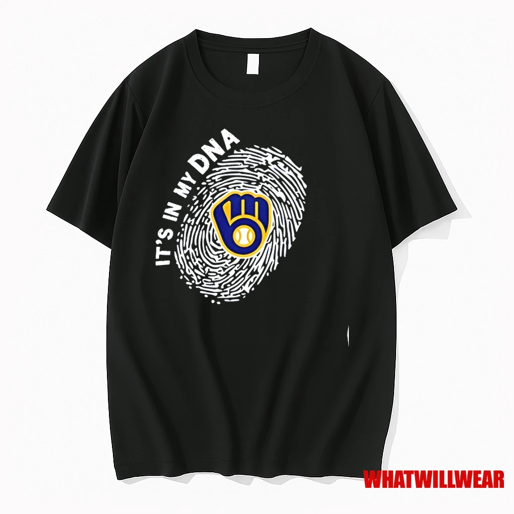 Milwaukee Brewers In My Dna 2025 Mlb Shirts