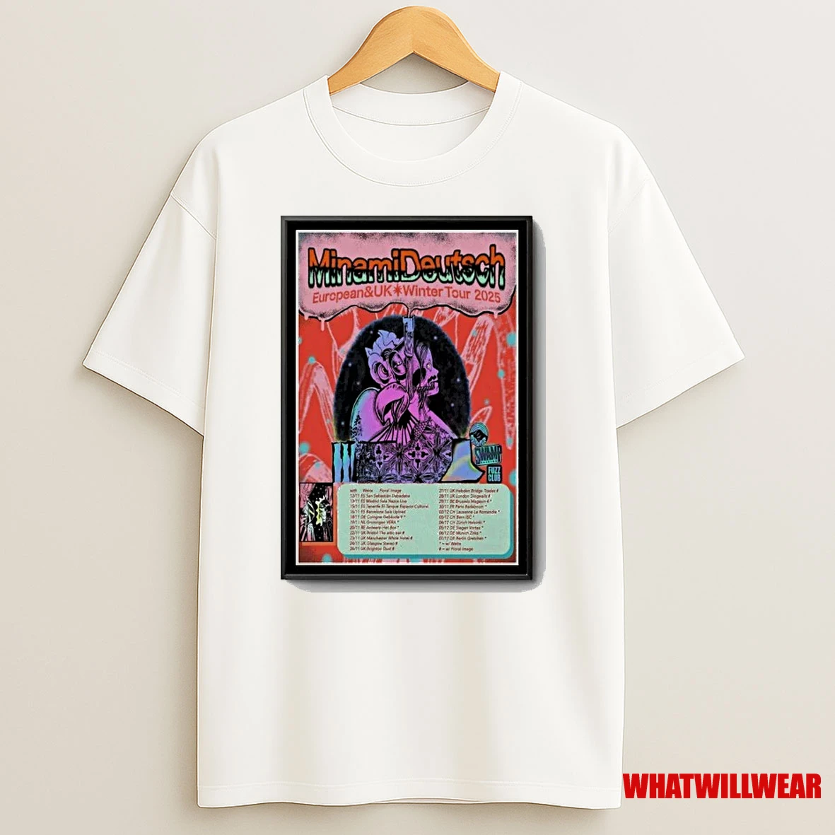 Minami Deutsch European Uk Winter Tour Shirts