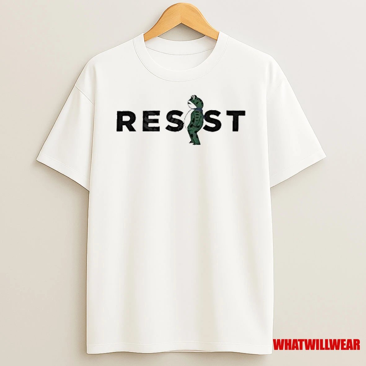 Minimalist Protest Portland Frog Resist 2025 Shirts