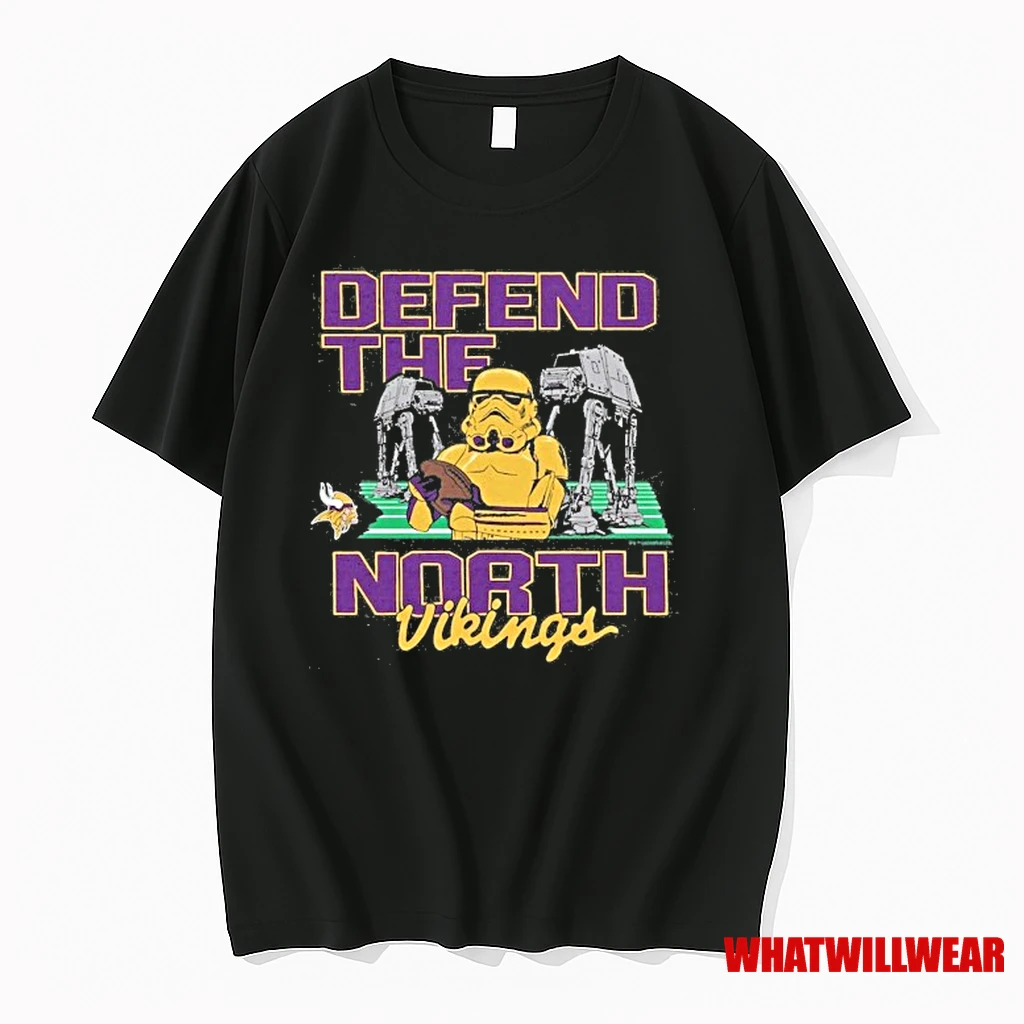 Minnesota Vikings Star Wars X Nfl Tri Blend Shirts