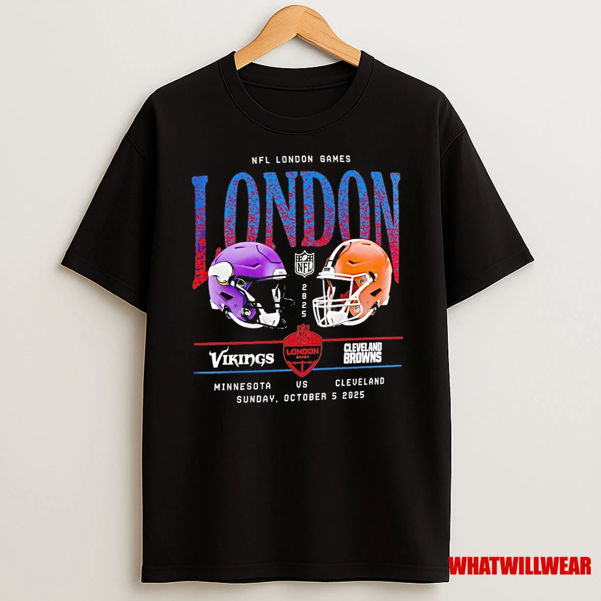 Minnesota Vikings Vs Cleveland Browns Nfl Berlin Game 2025 Shirts