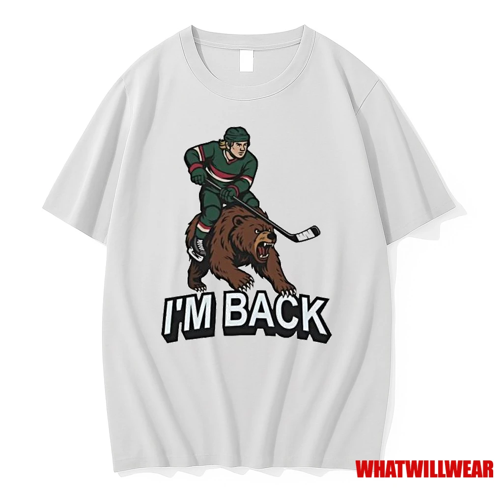 Minnesota Wild Hockey Im Back Ornaments Shirts